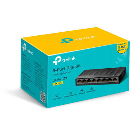 SWITCH GIGABIT DE 8 PUERTOS TP-LINK LS1008G