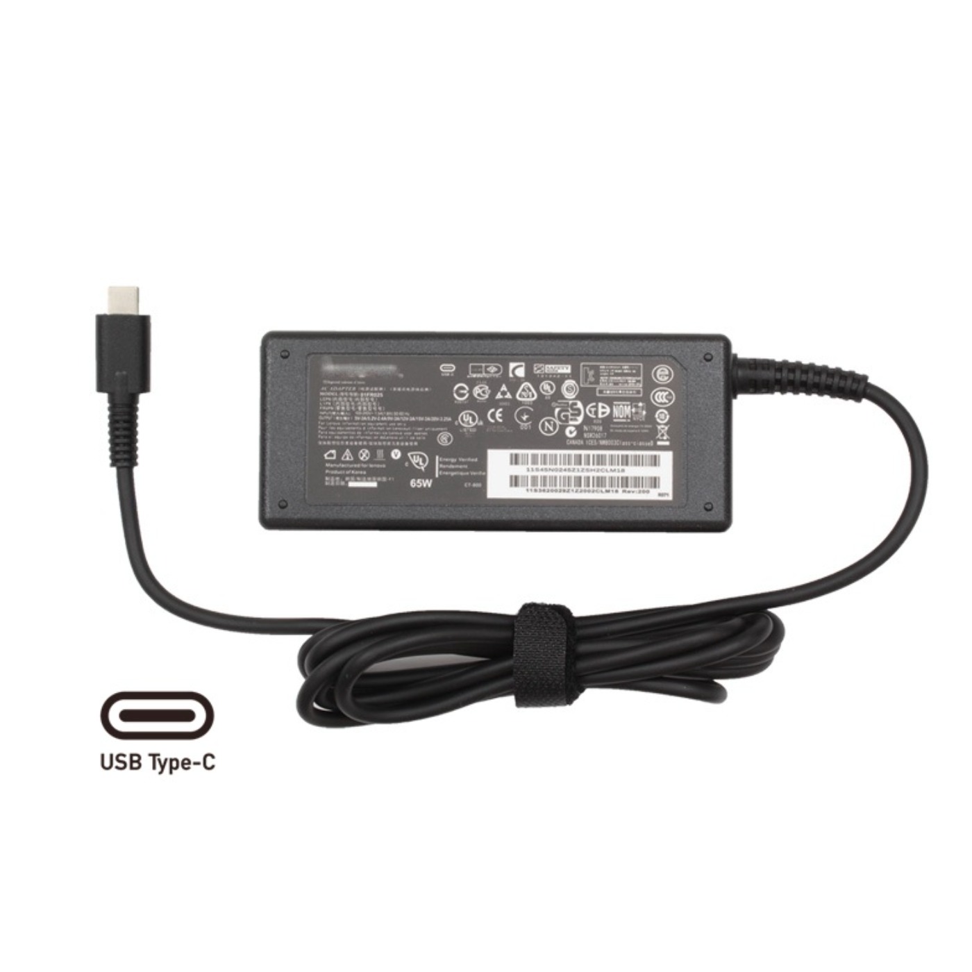 Cargador para Laptop Lenovo 20V 3.25A Tipo C